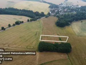 Prodej pole, Miličín, 92490 m2