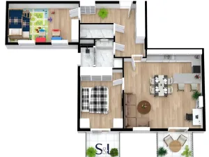 Prodej bytu 3+kk, Liberec, Kladenská, 81 m2
