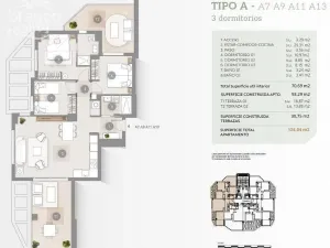 Prodej bytu 4+kk, Calpe, Alicante, Španělsko, 93 m2