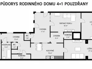 Prodej rodinného domu, Pouzdřany, Hlavní, 145 m2