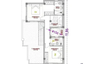 Prodej rodinného domu, Finestrat, Alicante, Španělsko, 127 m2