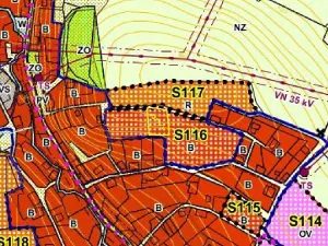 Dražba pozemku pro bydlení, Staré Křečany, 1188 m2