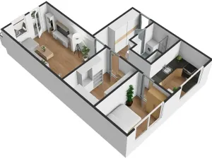 Prodej bytu 3+1, Semily, Bavlnářská, 52 m2
