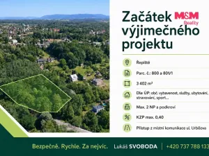 Prodej komerčního pozemku, Řepiště, 3402 m2