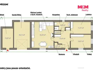 Prodej chalupy, Kramolín, 71 m2