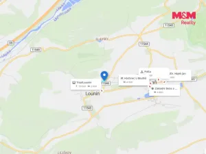 Prodej pozemku pro bydlení, Tmaň - Lounín, 4059 m2