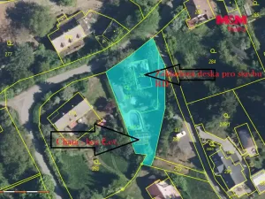Prodej pozemku pro bydlení, Žandov - Radeč, 858 m2