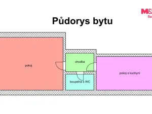 Prodej bytu 2+kk, Prostějov, nám. T. G. Masaryka, 68 m2