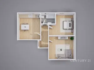 Pronájem bytu 3+kk, Františkov nad Ploučnicí, 75 m2