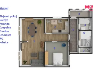 Prodej rodinného domu, Kladno - Kročehlavy, Vrchlického, 163 m2