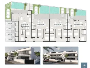 Prodej rodinného domu, San Pedro del Pinatar, Murcia, Španělsko, 87 m2