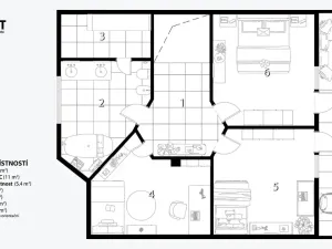 Prodej rodinného domu, Střelice, 215 m2