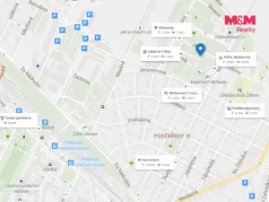Pronájem bytu 1+kk, Poděbrady - Poděbrady III, Jižní, 33 m2