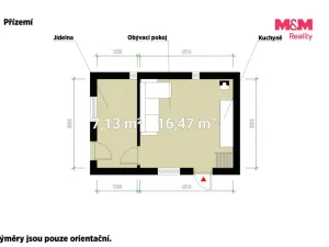 Prodej chaty, Erpužice - Blahousty, 23 m2