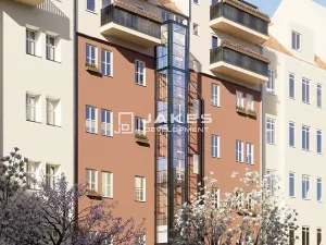 Prodej bytu 2+kk, Praha - Smíchov, Grafická, 34 m2