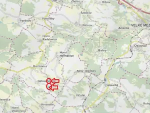 Prodej lesa, Bochovice, 13281 m2
