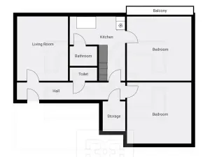 Pronájem bytu 3+1, Jihlava, Vrchlického, 73 m2