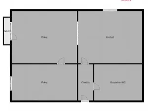Pronájem bytu 2+1, Ostrava - Hrabůvka, Dvouletky, 50 m2