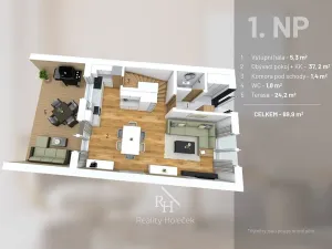 Prodej rodinného domu, Nová Ves pod Pleší, Řadová, 137 m2