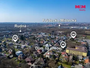 Prodej rodinného domu, Ostrava - Kunčičky, Pernerova, 309 m2