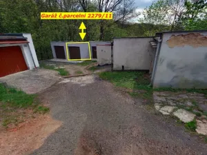 Prodej garáže, Ústí nad Labem, Hoření, 17 m2