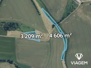 Prodej podílu pole, Svatojanský Újezd, 558 m2