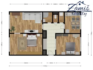 Prodej bytu 3+1, Kladno, Vrchlického, 75 m2