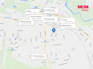 Pronájem bytu 1+1, Starý Plzenec, Dr. Beneše, 39 m2
