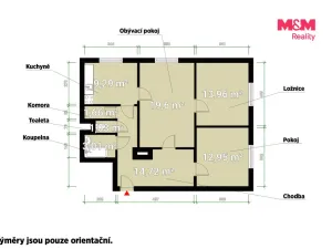 Prodej bytu 3+1, Plzeň - Východní Předměstí, Částkova, 76 m2