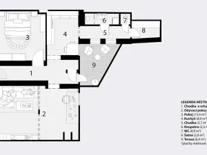 Prodej bytu 4+1, Nedvědice, 127 m2