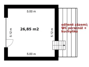 Pronájem obchodního prostoru, Říčany, 17. listopadu, 27 m2