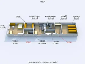 Prodej rodinného domu, Žilov, 77 m2