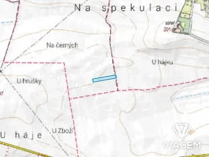 Prodej podílu pole, Čilec, 624 m2