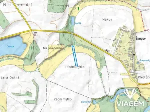Prodej podílu pole, Ostrá, 795 m2
