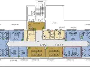 Pronájem kanceláře, Praha - Libeň, U libeňského pivovaru, 31 m2