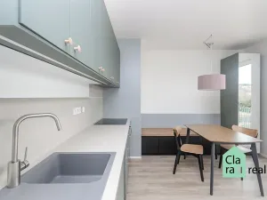 Pronájem bytu 1+kk, Praha - Vysočany, Piskáčkových, 28 m2
