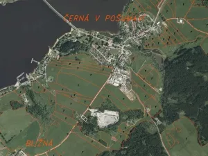 Prodej pole, Černá v Pošumaví - Bližná, 2972 m2