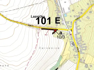 Dražba lesa, Lazníčky, 673 m2