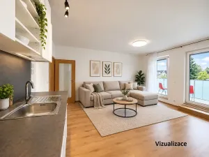 Pronájem bytu 1+kk, Liberec, Dukelská, 37 m2