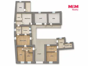 Prodej rodinného domu, Blansko - Lažánky, 105 m2