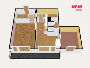 Prodej bytu 2+1, Cheb, Obětí nacismu, 66 m2