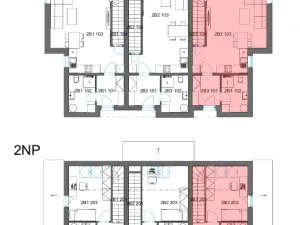 Prodej bytu 3+kk, Smiřice - Rodov, 81 m2