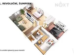 Prodej bytu 3+1, Šumperk, Revoluční, 74 m2