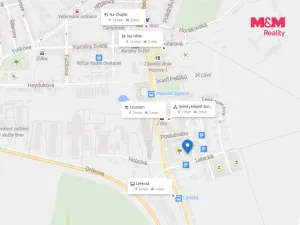 Pronájem bytu 2+kk, Brno - Líšeň, Poslušného, 65 m2