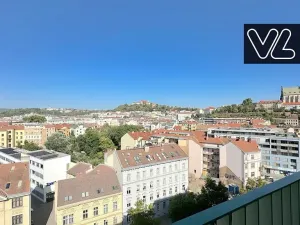 Pronájem bytu 1+kk, Brno, Nové sady, 46 m2