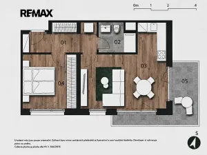 Prodej bytu 2+kk, Praha - Černý Most, Arnošta Valenty, 59 m2