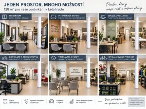 Pronájem obchodního prostoru, Letohrad - Orlice, 128 m2