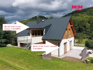 Pronájem bytu 3+kk, Svoboda nad Úpou, Úpská, 74 m2