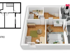 Prodej rodinného domu, Kosova Hora, 122 m2