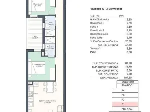 Prodej bytu 4+kk, Torrevieja, Alicante, Španělsko, 102 m2